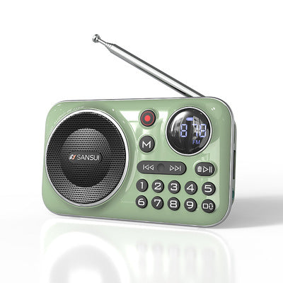 Shanshui F21 Bluetooth card U disk radio for the elderly portable music player Walkman speaker ring