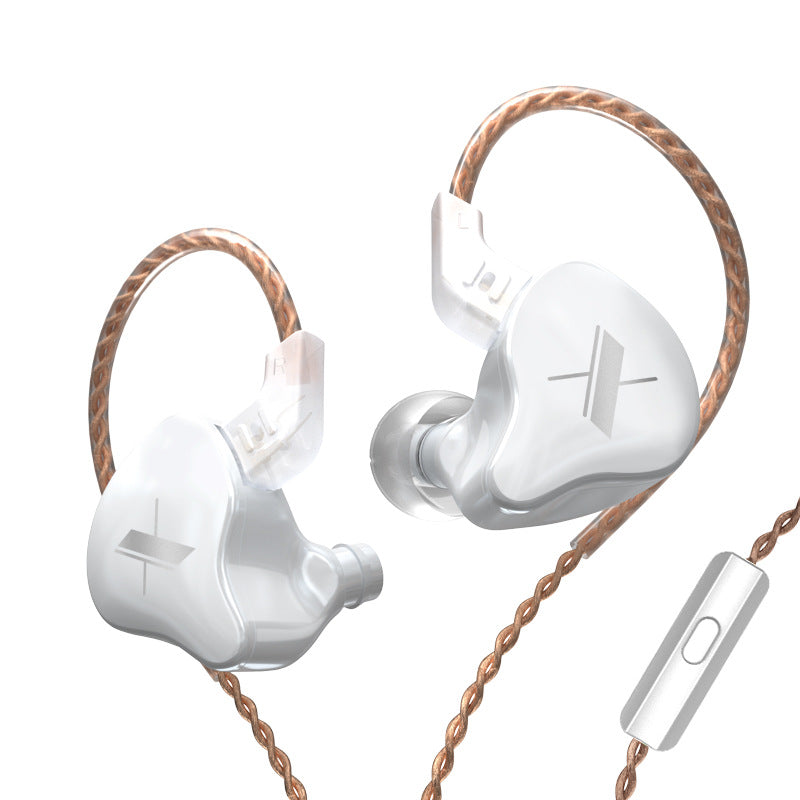 KZ-EDX in-ear HiFi headset with microphone wire-controlled mobile phone computer game sports fashion trend music headset