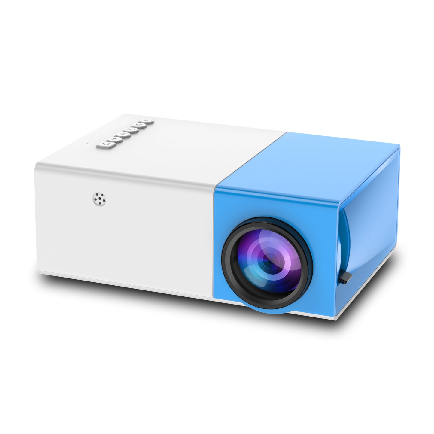 YG300 Mobile Phone Same Screen Mini Projector Home Portable HD 1080 Projector Home Projector