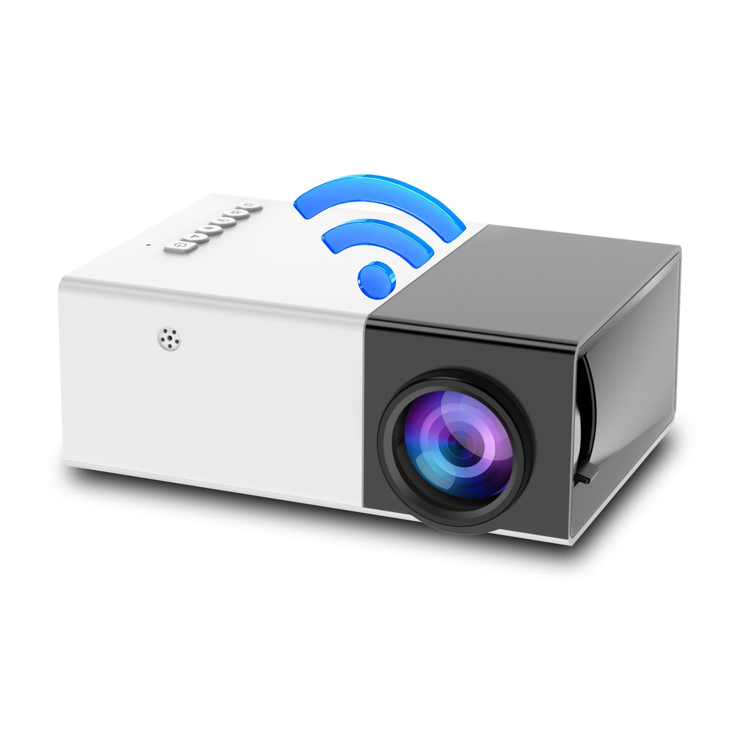 YG300 Mobile Phone Same Screen Mini Projector Home Portable HD 1080 Projector Home Projector