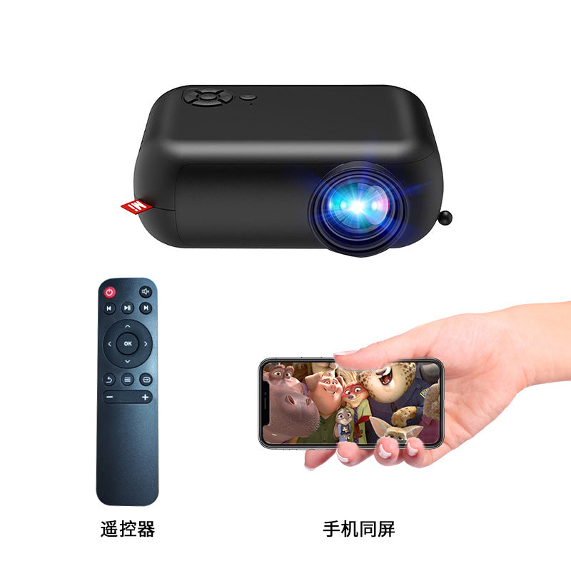 outdoor projector home small mini HD same Screen Portable Projector support 1080p