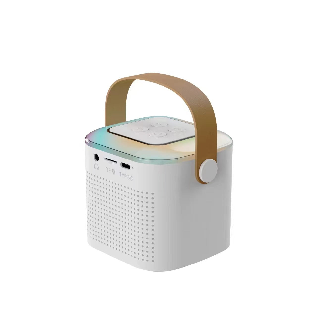 Huaqiang North Y1 Bluetooth speaker wireless karaoke portable mini children's audio with microphone microphone portable speaker