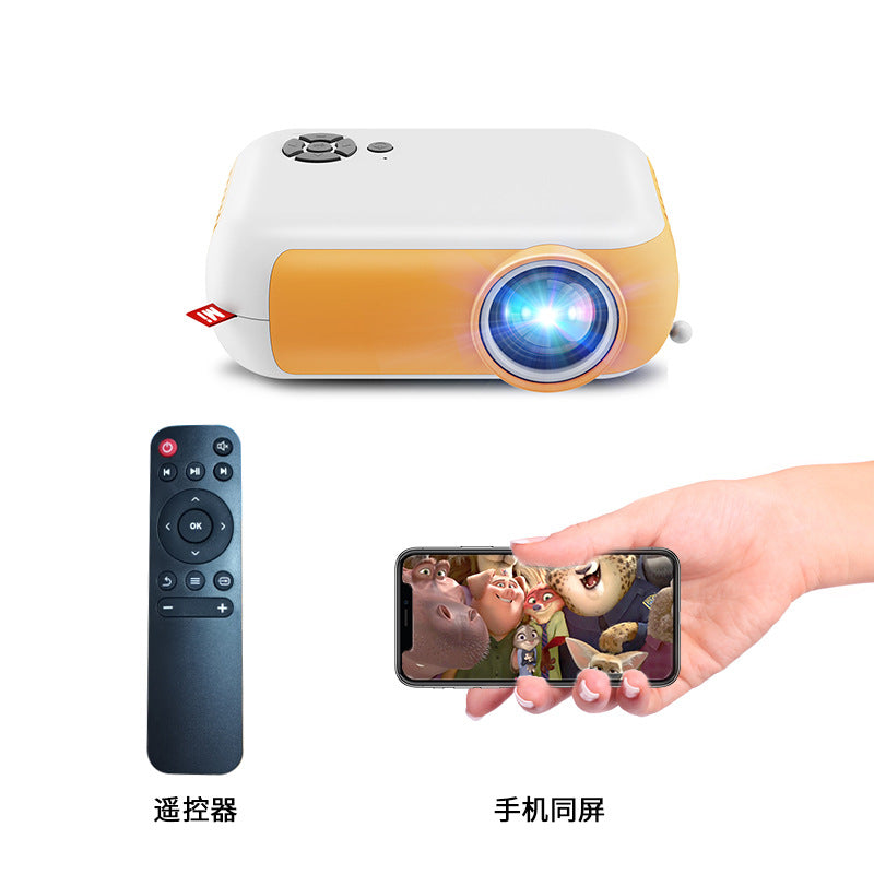 outdoor projector home small mini HD same Screen Portable Projector support 1080p