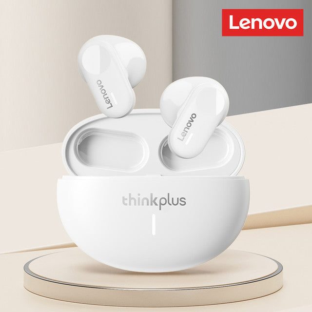 Original Lenovo LP19 Bluetooth 5.3 Stylish Earphones Active Noise Cancelling Headphones Quick Connect Stable Connection Earbuds