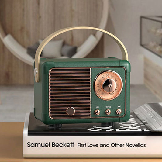 Bluetooth Compact Retro Speakers with Radio - Remarkable Finds