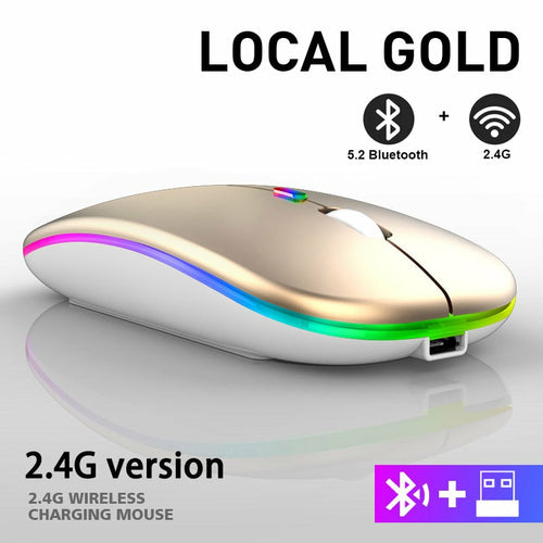 RGB Wireless Bluetooth Mouse - Remarkable Finds