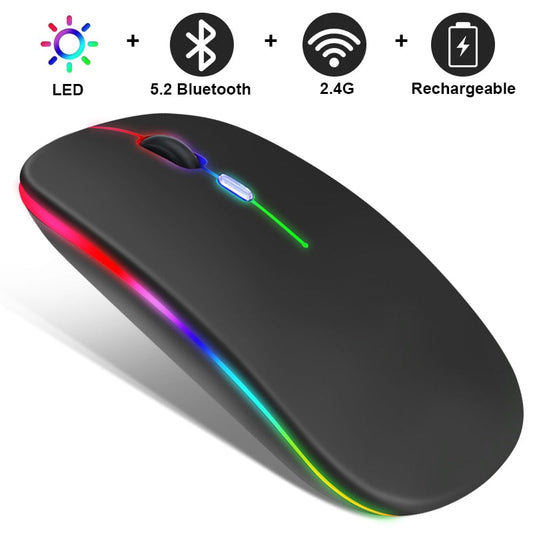 RGB Wireless Bluetooth Mouse - Remarkable Finds