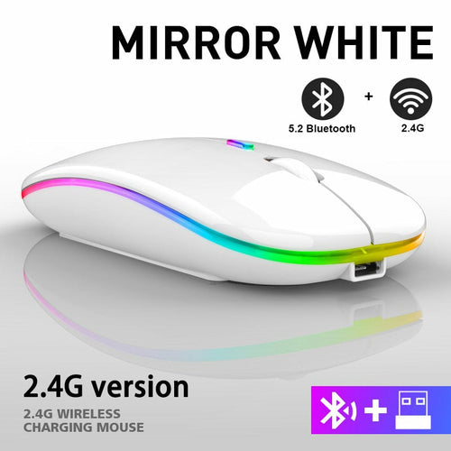 RGB Wireless Bluetooth Mouse - Remarkable Finds