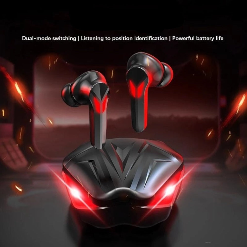 Dragon Red Flame Bluetooth Earbuds - Remarkable Finds