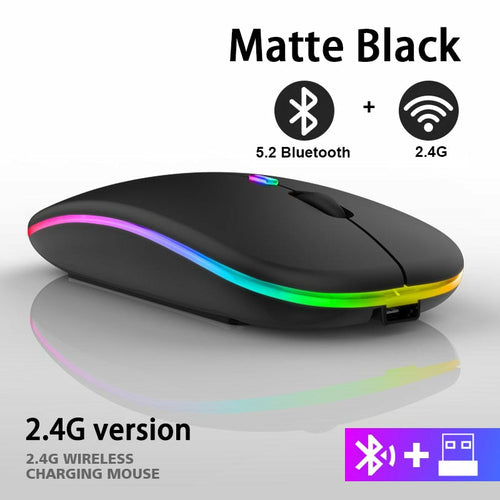 RGB Wireless Bluetooth Mouse - Remarkable Finds