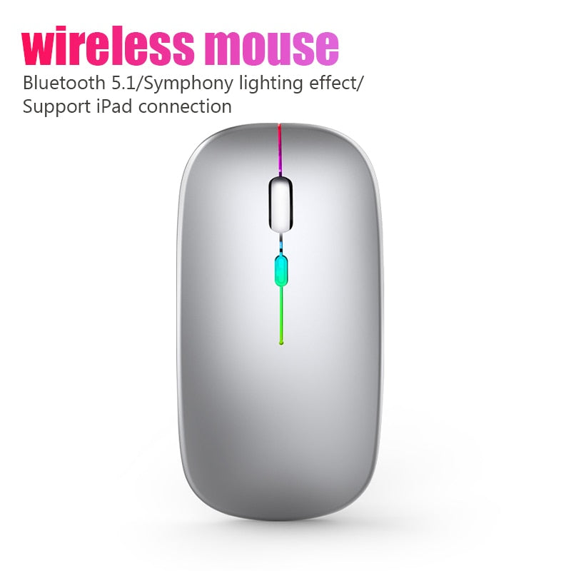 RGB Wireless Bluetooth Mouse - Remarkable Finds