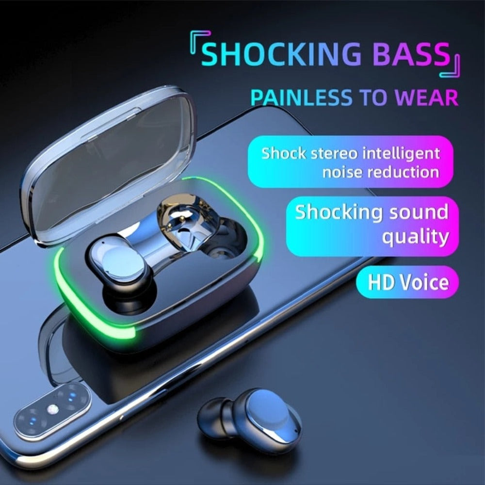 Dragon Heavy Bass True Wireless Bluetooth 5.1 earbuds - Remarkable Finds