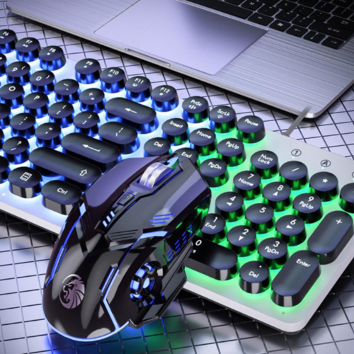 Dragon LED Backlight Gaming USB Wired Keyboard Mouse Set - Remarkable Finds