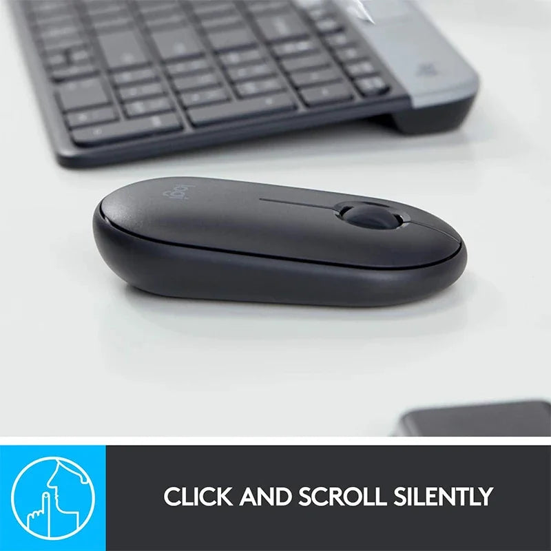 Logitech PEBBLE M350 Laptop Tablet Mouse Wireless Bluetooth Mouse