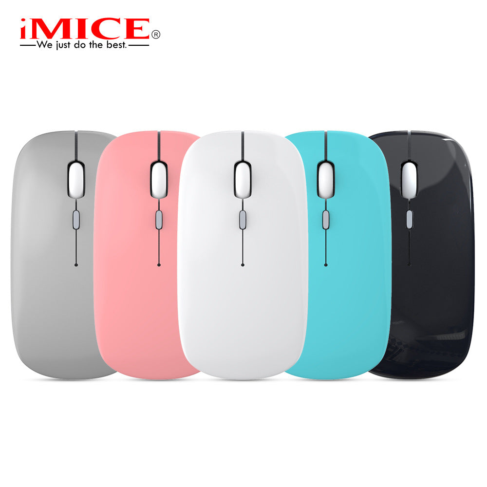 IMICE factory wholesale wireless mute mouse charging Bluetooth Dual Mode desktop notebook