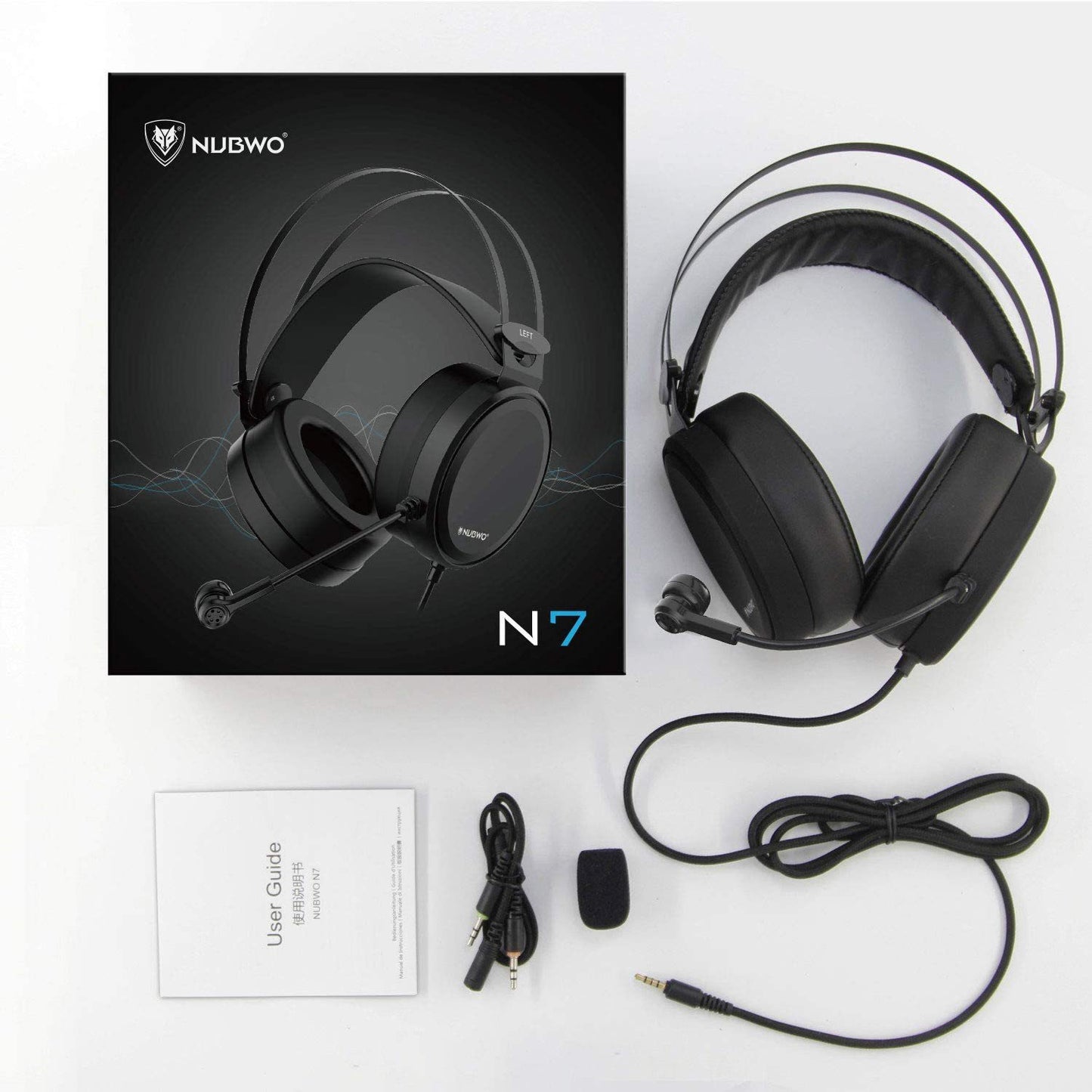 NUBWO N7 headset gaming e-sports PS4 wired desktop laptop headset