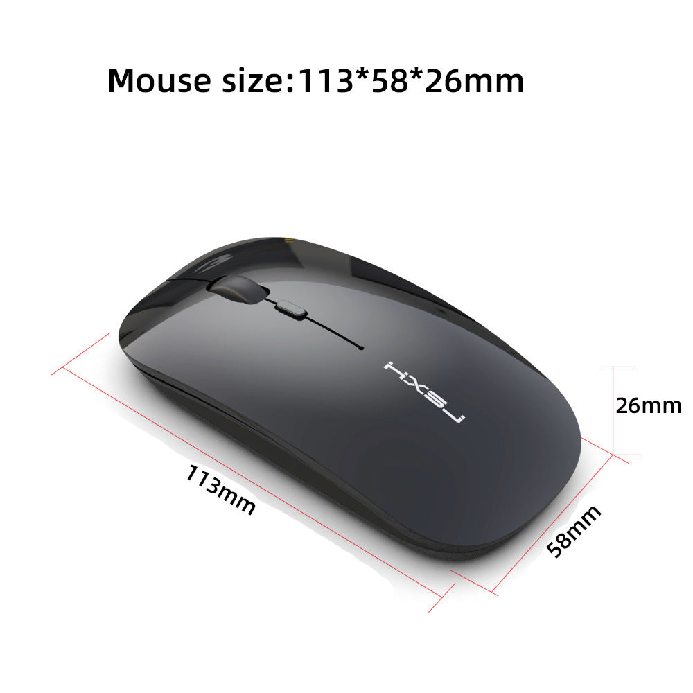 HXSJ M60 Rechargeable Wireless Mouse Mute Mouse