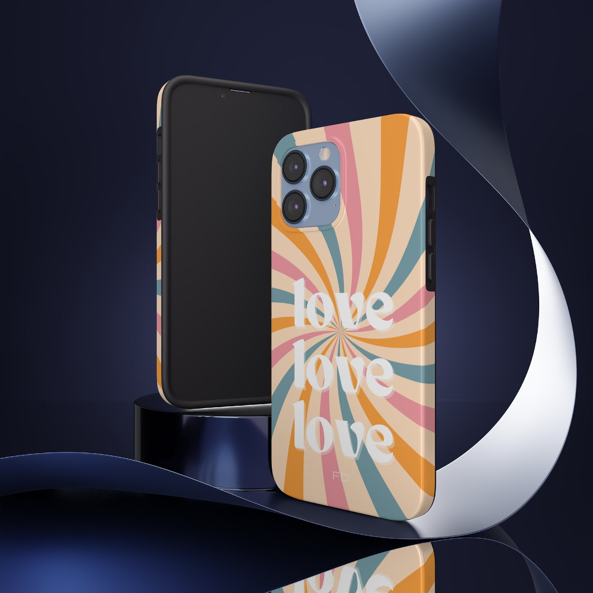 Ốp lưng Retro Love Touch dành cho iPhone có sạc không dây