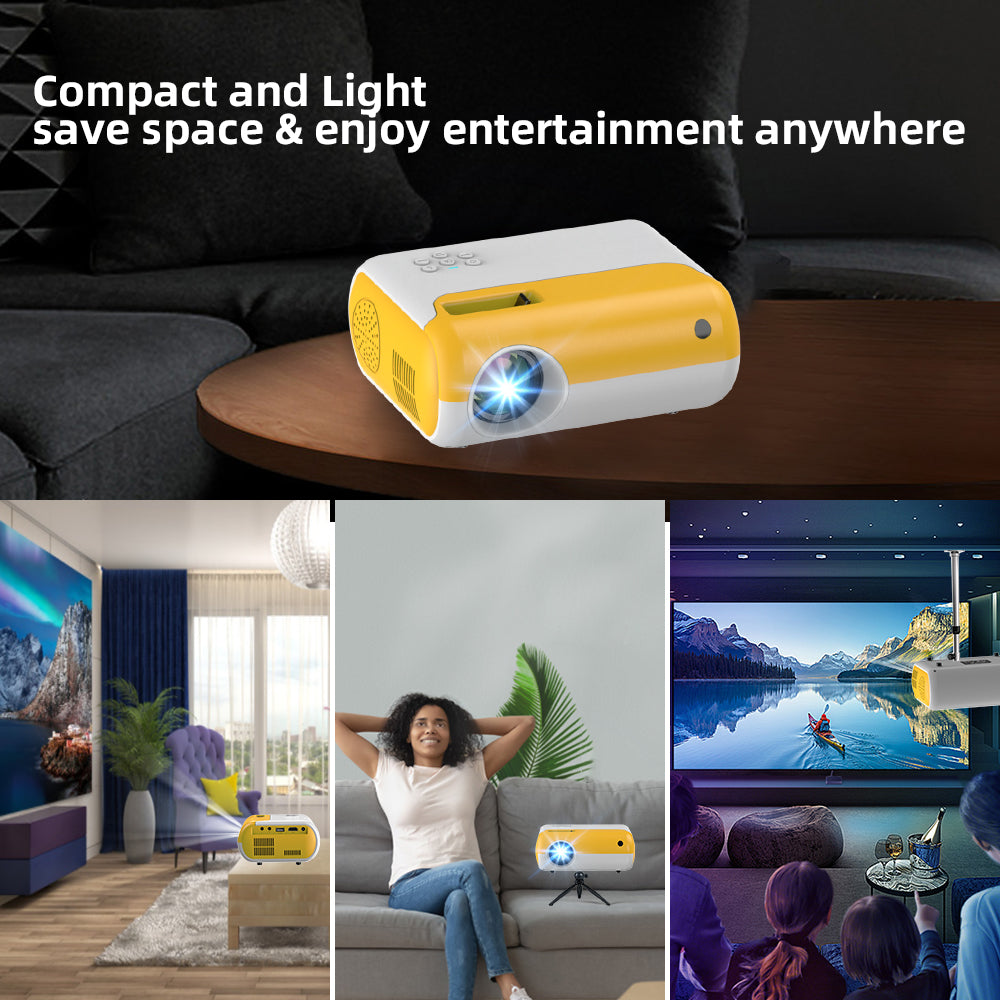 USA - Salange P80 HD Projector Small Portable Projector