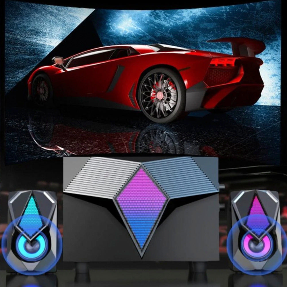 Dragon RGB Computer Gaming Speakers - Remarkable Finds