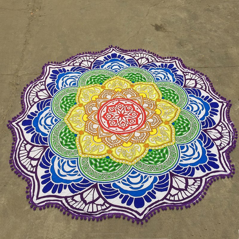 Mandala Beach Towel