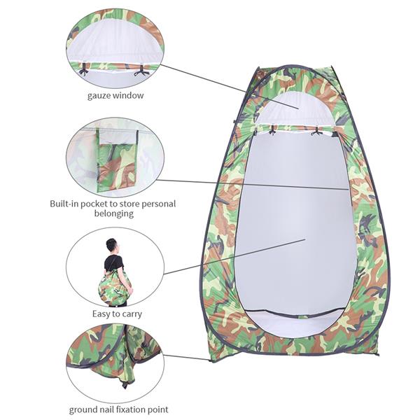 Pop Up Tent Instant Portable Shower Tent Outdoor Privacy Toilet