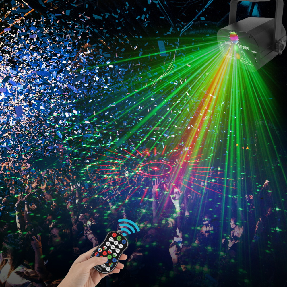 Máy chiếu sân khấu LED Laser RGB Disco Mini