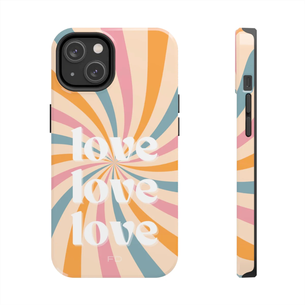 Ốp lưng Retro Love Touch dành cho iPhone có sạc không dây