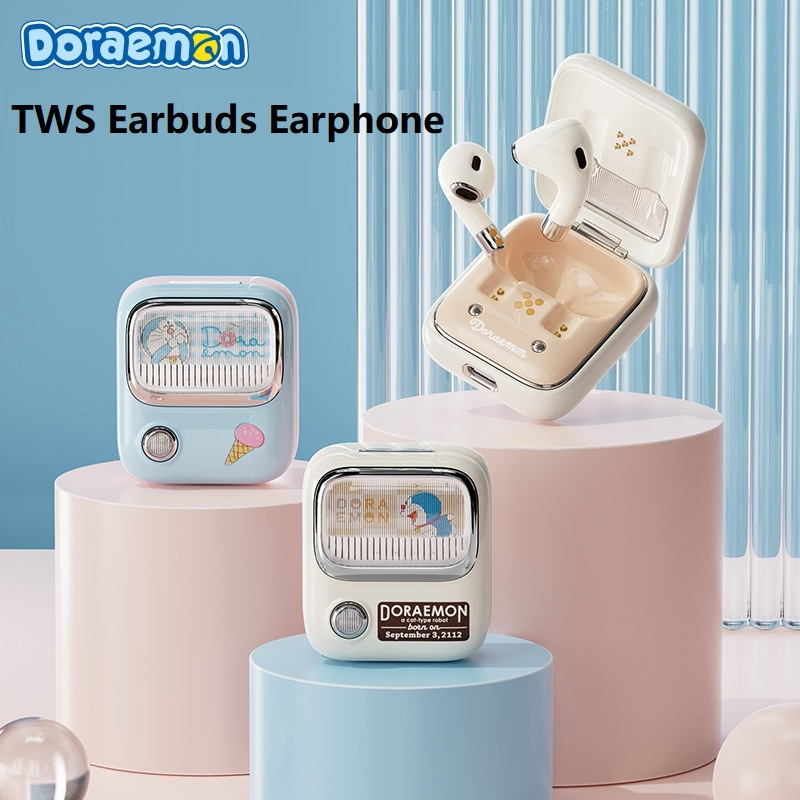 Tai nghe Bluetooth TWS Doraemoned Stereo Wireless 5.0 Bluetooth