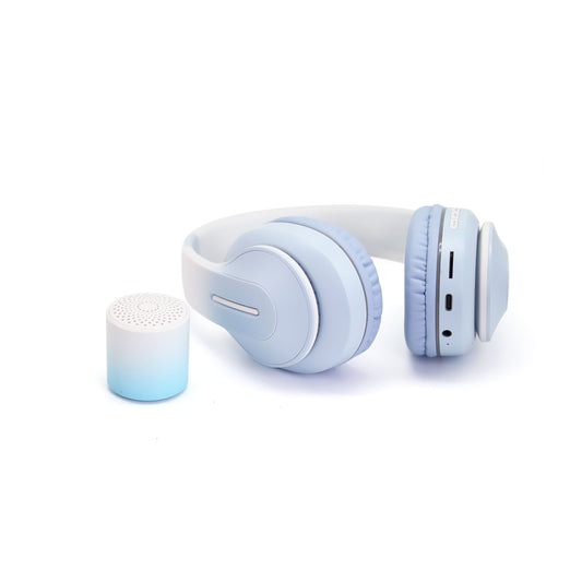 ZTECH Pastel Duo - Wireless Headphone and Matching Mini Speaker