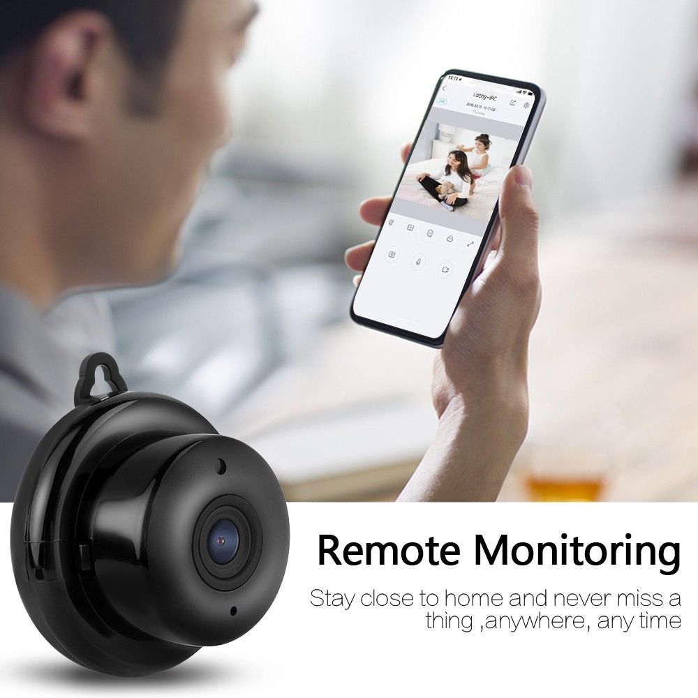 Camera IP không dây mini WIFI HD 1080P ẩn