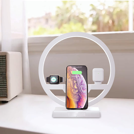 3 in 1 Fast Wireless Charger Dock Station US PLUG