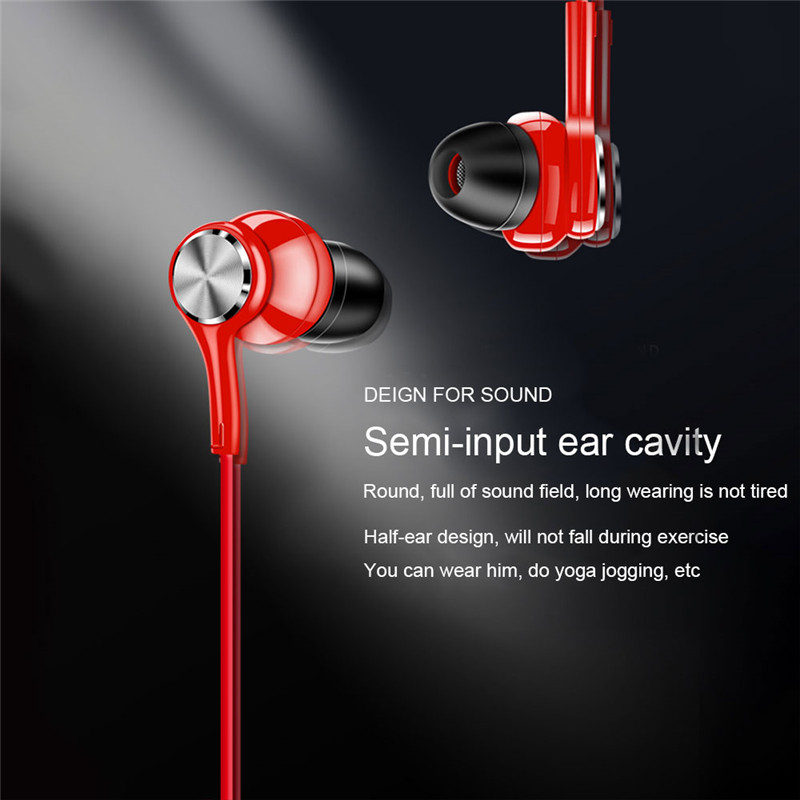 Sport Neckband Bluetooth Earphone Magnetic Wireless Headphones