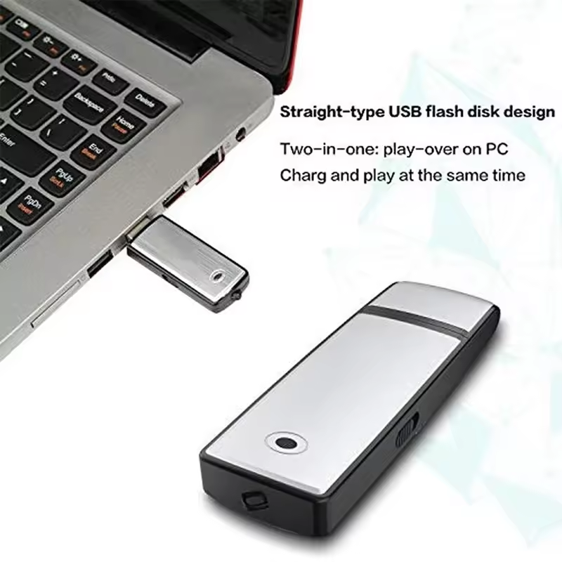 Thiết bị ghi âm USB Flash Máy ghi âm cầm tay