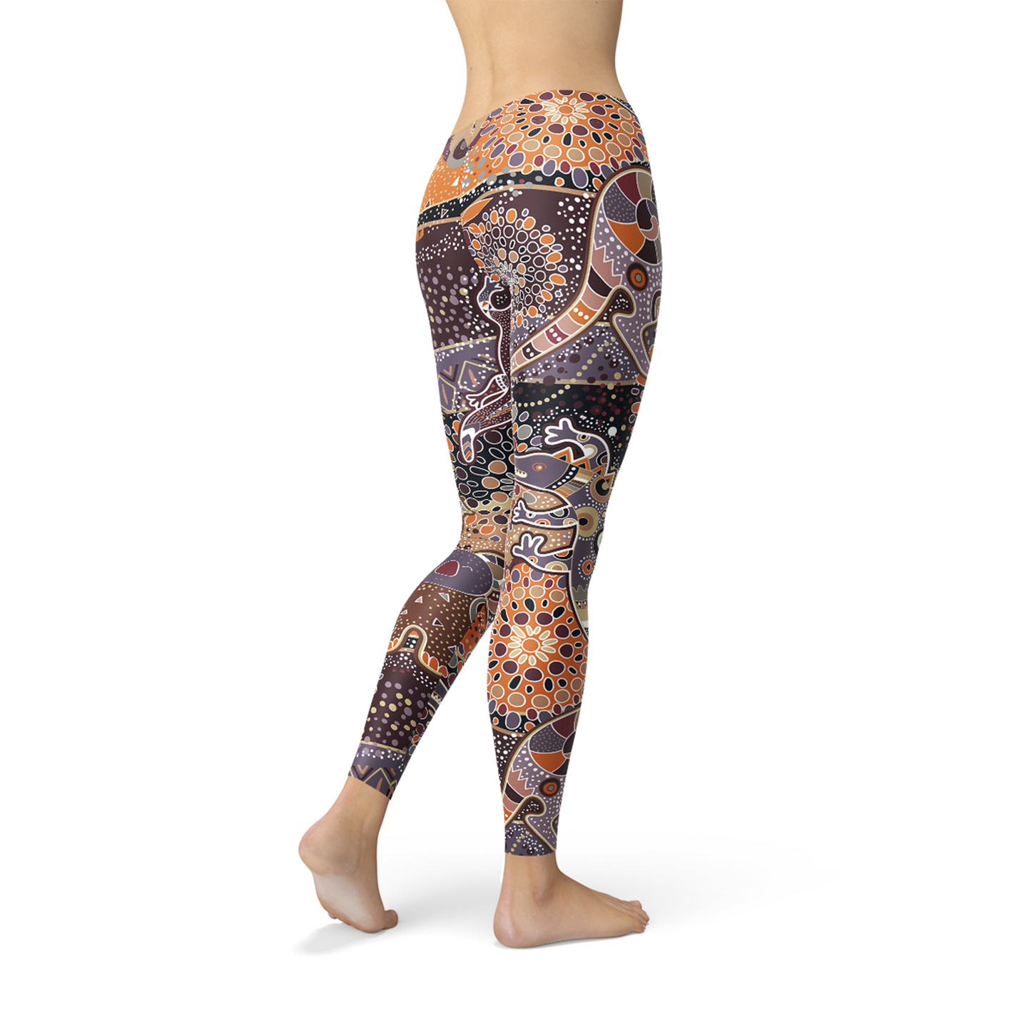 Womens Aboriginal Dreamtime Leggings