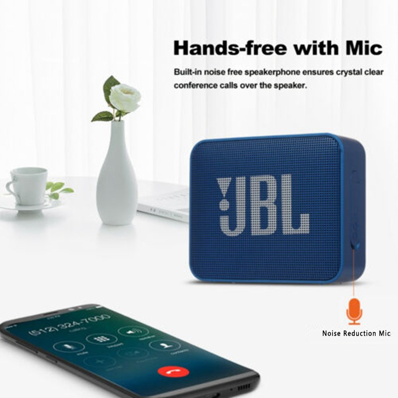 IPX7 Waterproof JBL GO 2 Wireless Bluetooth Speaker for Outdoor - Remarkable Choice