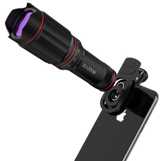 Ultra Crystal HD 32x Zoom Telescope Mobile Phone Camera Lens Set - Remarkable Finds