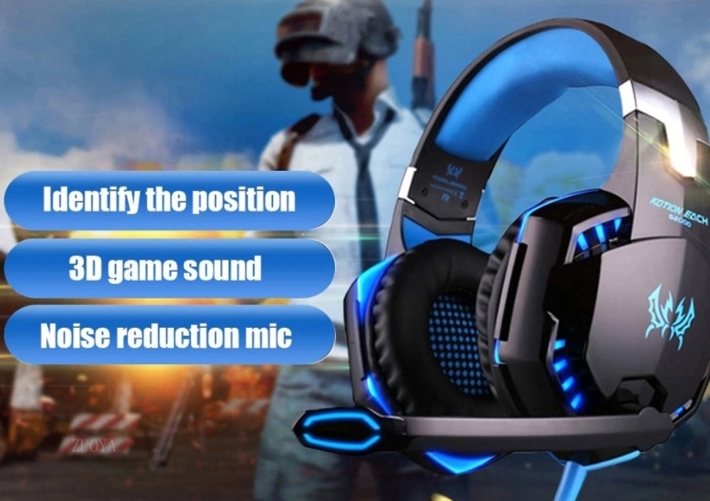 Ninja Dragon G9300 LED Gaming Headset with Microphone - Remarkable Finds