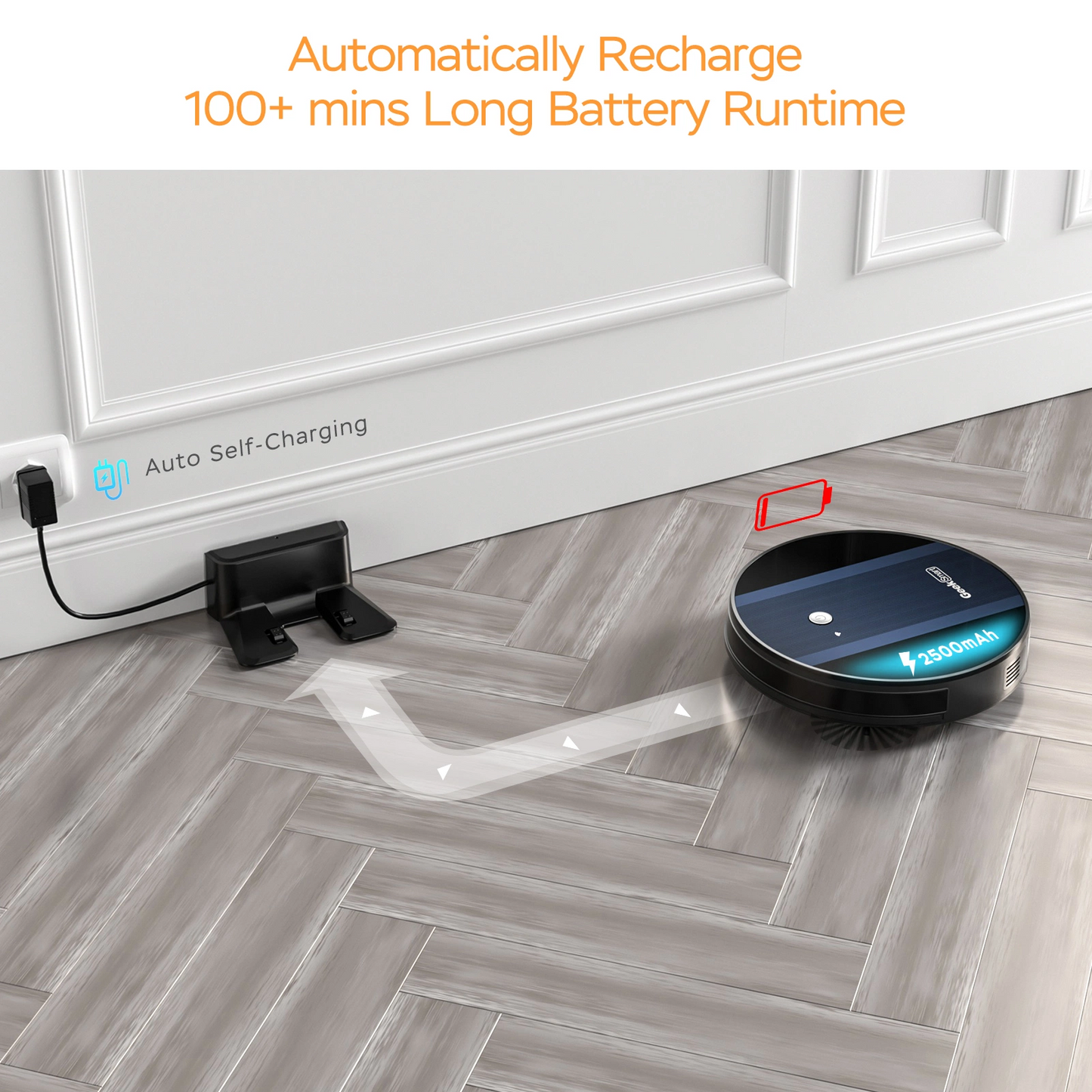 Automatic Self-Charging Smart App Robot Vacuum Cleaner - Remarkable Finds