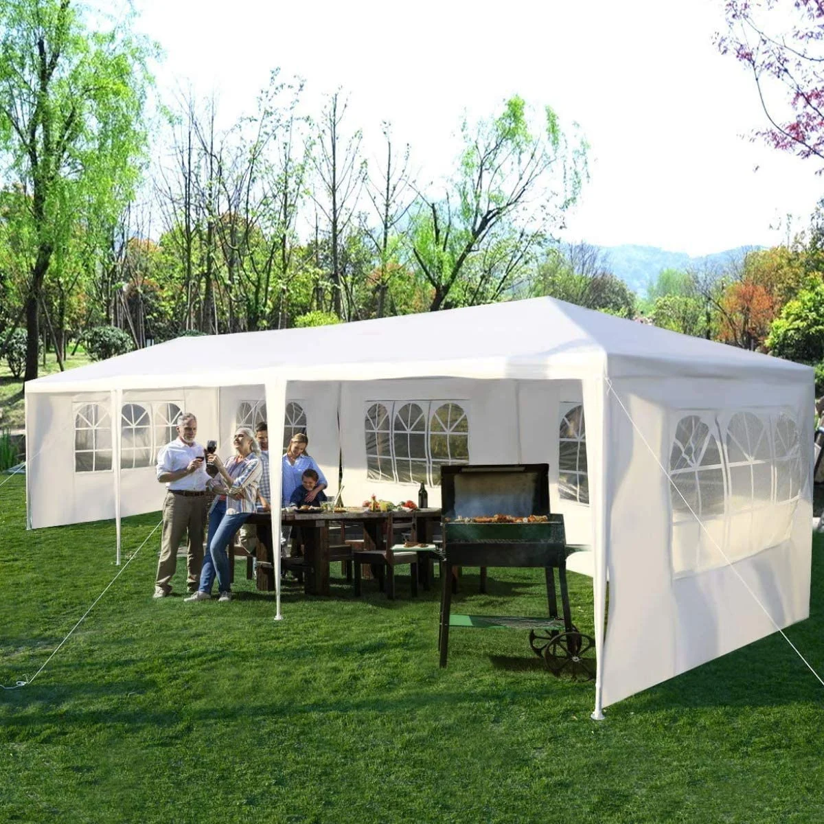 Outdoor White Gazebo Party Wedding Tent