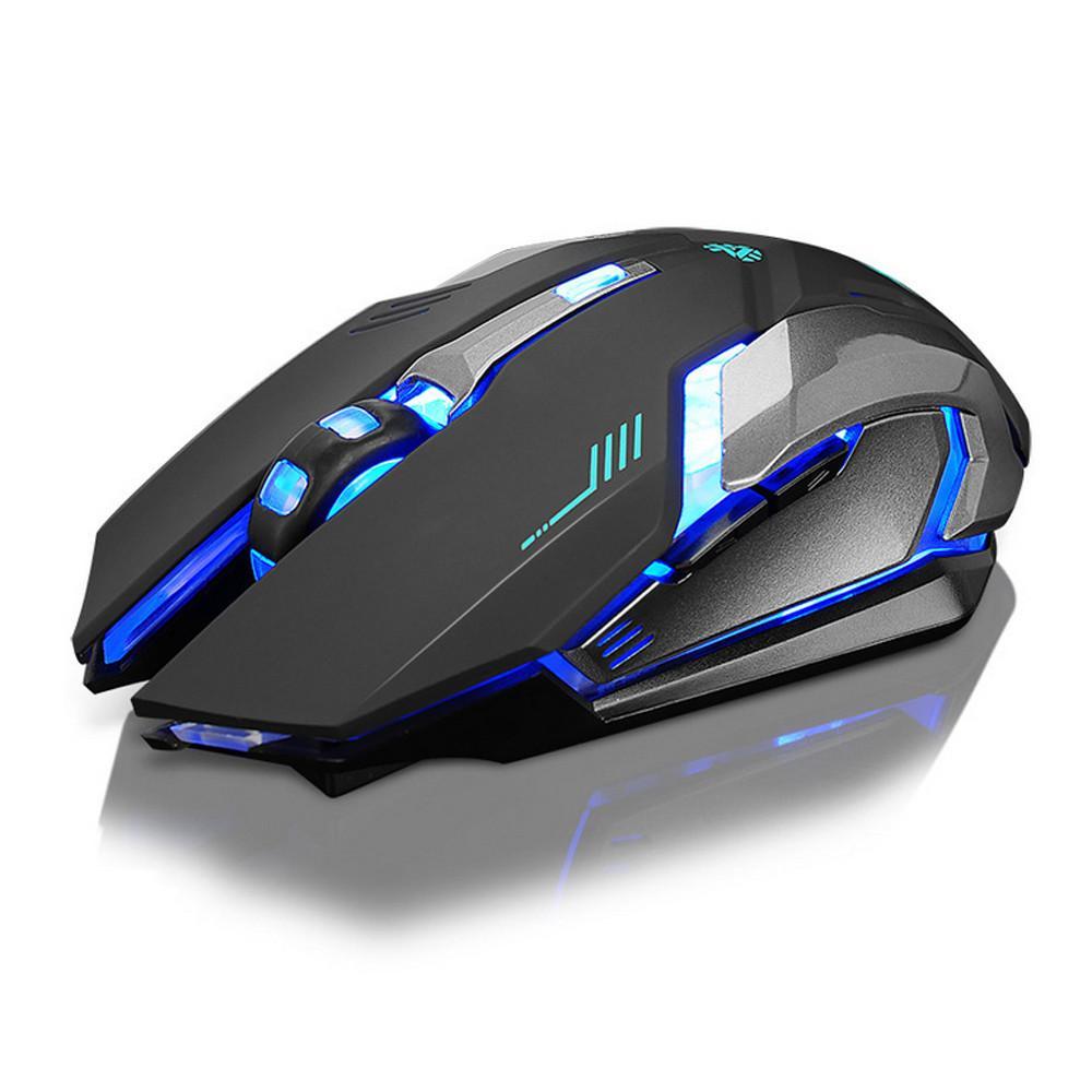 Ninja Dragon Stealth 7 Wireless Silent LED Gaming Mouse - Remarkable Finds