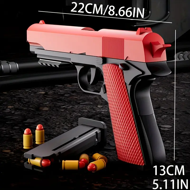 Shell Ejecting Soft Foam Blaster Toy Gun