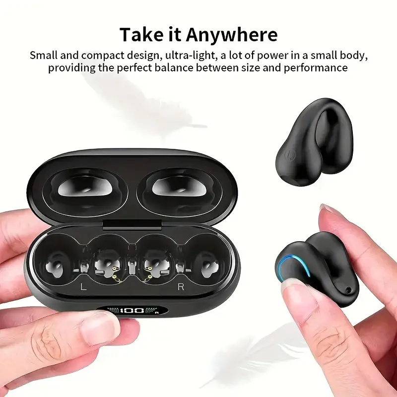 Open Ear Clip Wireless Earplugs Bluetooth TWS