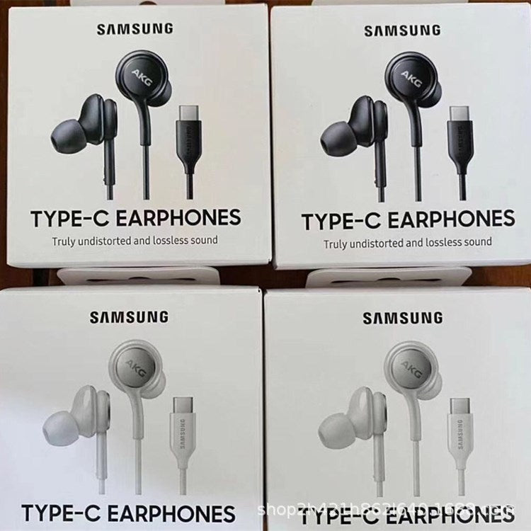 Note10 headphones for Samsung Note10 s20 A8S original wire control headphones TYPE-C headphone interface