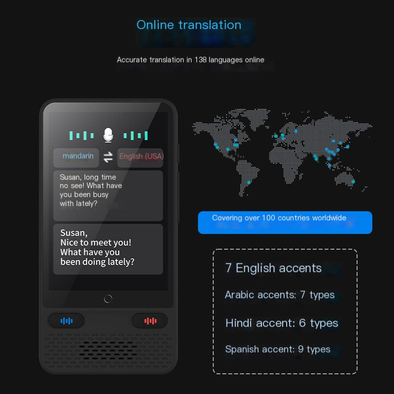 Boeleo 14 precision offline translator 138 online languages 40 recording to travel