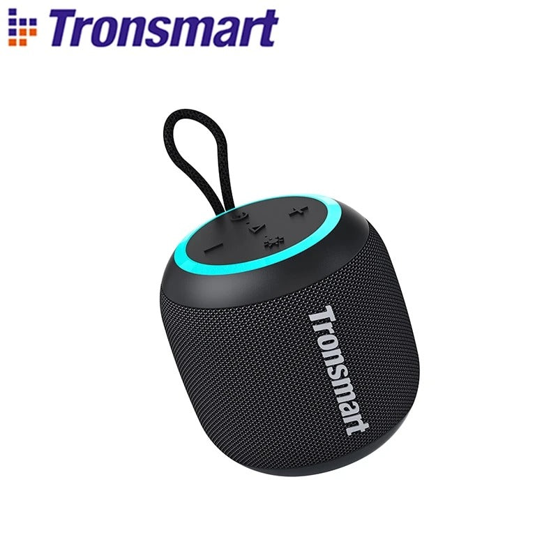 Loa di động Tronsmart T7 Mini TWS Bluetooth 5.3 Loa ngoài trời có âm trầm cân bằng Chống nước IPX7 Chế độ đèn LED cho mọi điện thoại