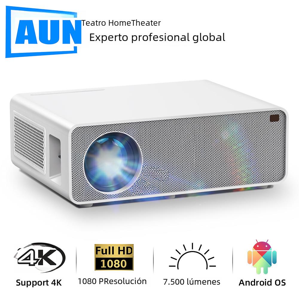 AUN  exclusive for AKEY7 Southeast Asia best selling LED projector HD 1080P 7500 lumens support 4K video