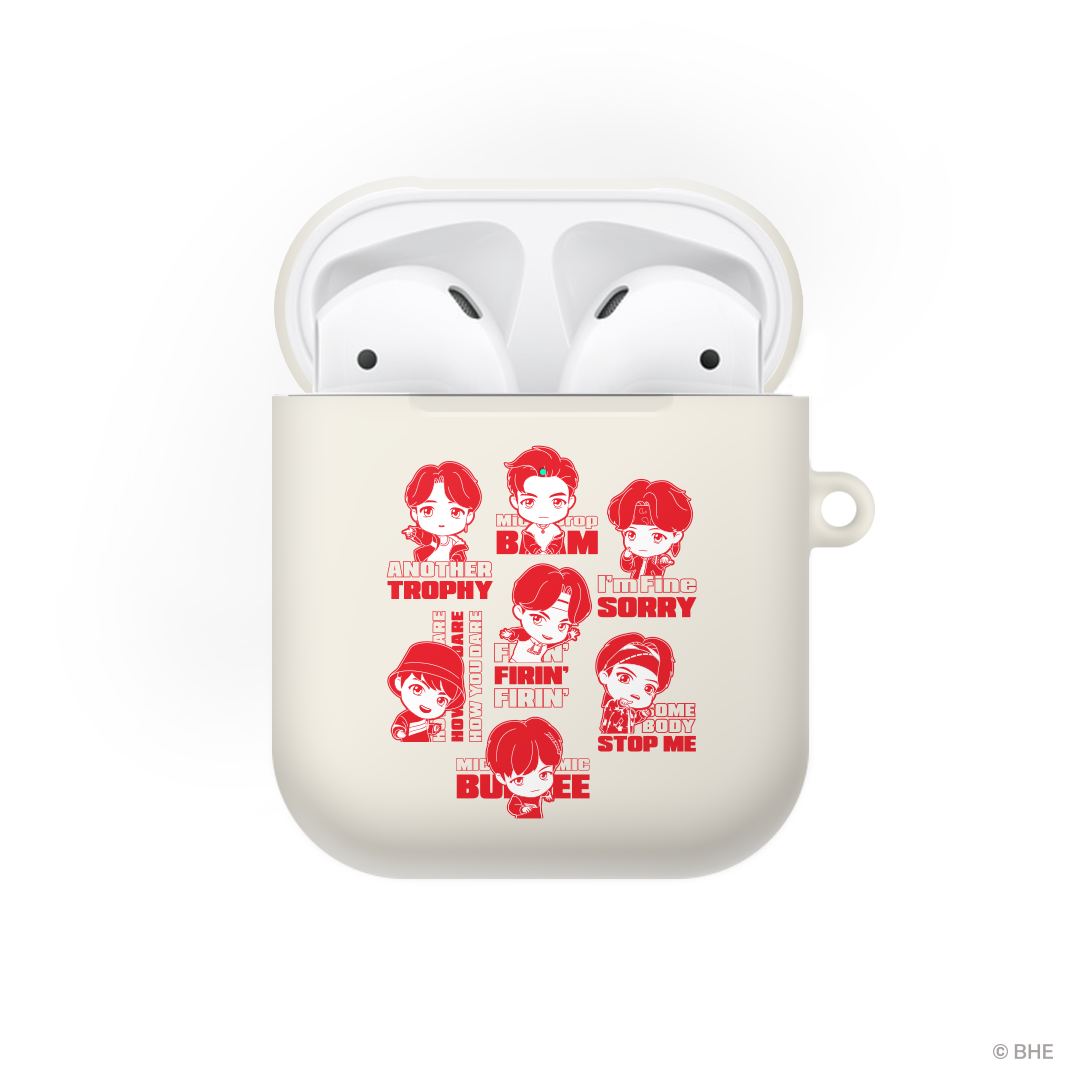 MIC Drop Face AirPods Case