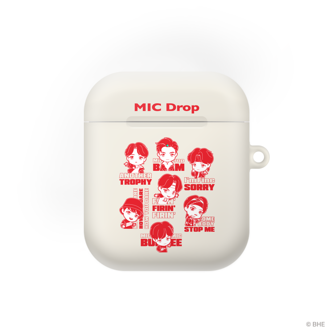 MIC Drop Face AirPods Case