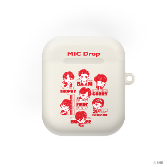 MIC Drop Face AirPods Case